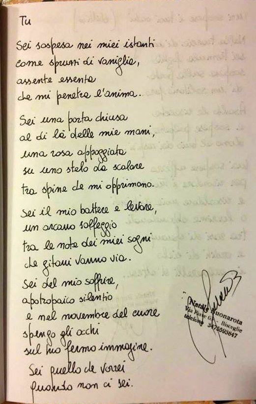 Poesie Di Natale In Spagnolo.Premio Poesia On Line San Valentino D Autore Lucia Sallustio